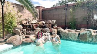 M.R OF - Lesbian Fun Pool & Shower