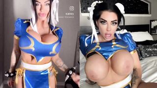 Lindi Nunziato Naked Tik Tok Side by Side