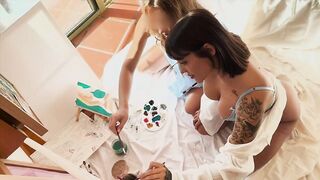 Noemie Dufresne First Full Threesome With Leolulu