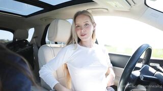 Caroline Zalog Nude naughty outdoor